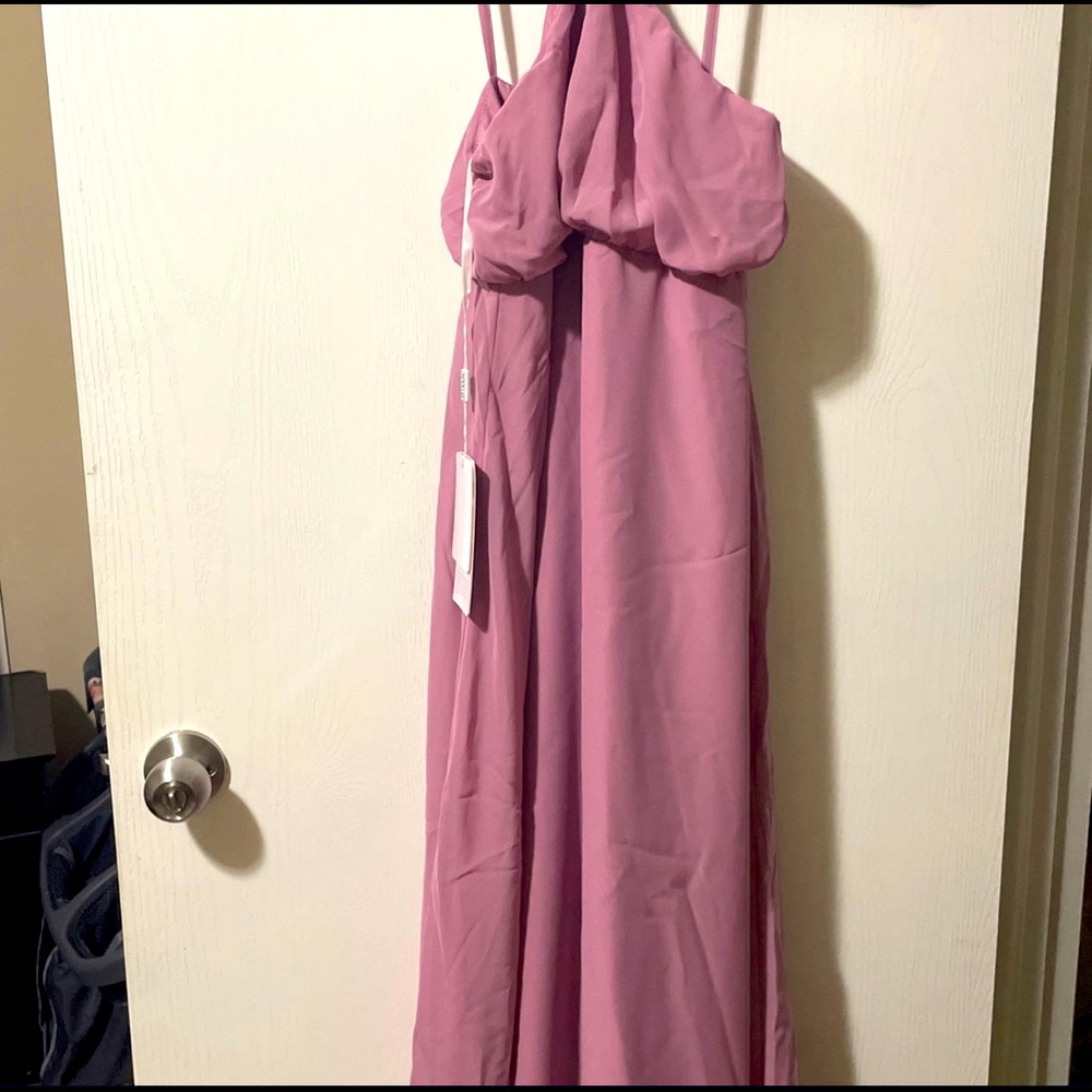 Mauve dress